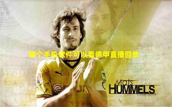 哪个手机软件可以看德甲直播回放